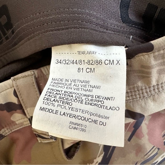 Under Armour Men's Ridge Reaper Infil WINDSTOPPER HD Hunting Pants - Picture 7 of 10